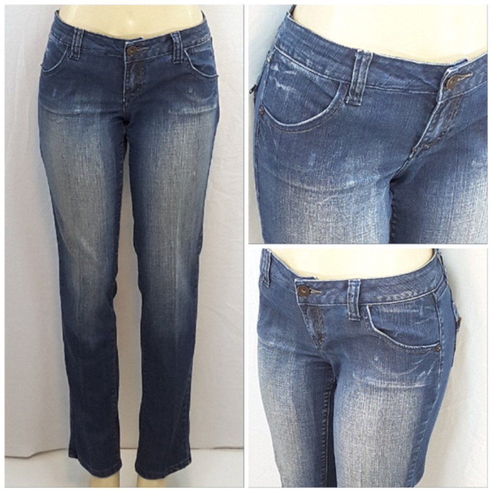 ZANA JEANS, Straight Leg Denim Jeans, size 13 - Picture 2 of 8